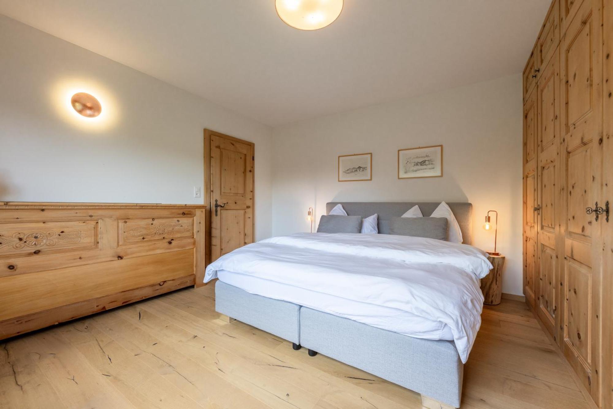 Cosy Apartment Facing Piz Rosatsch 圣莫里茨 外观 照片