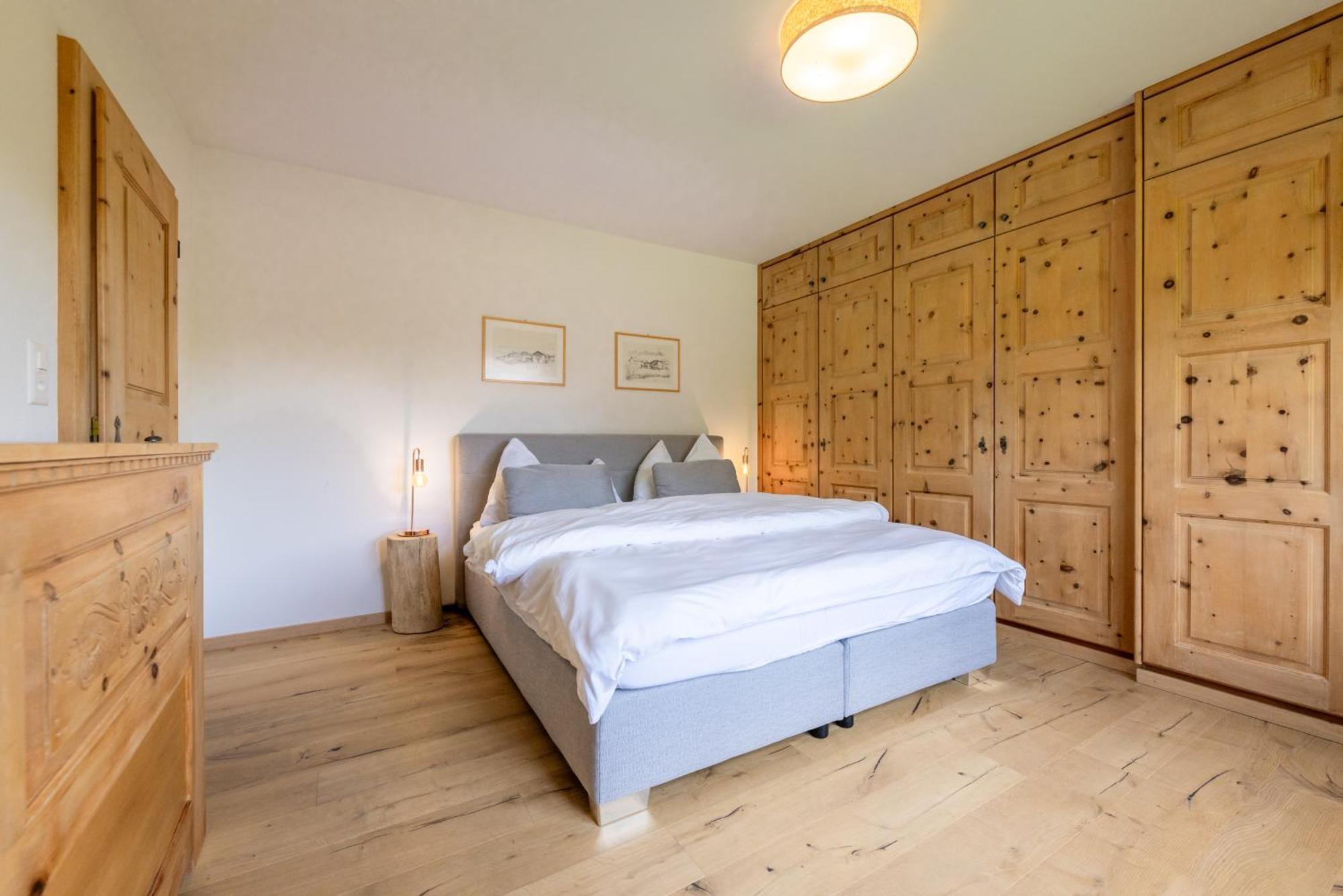Cosy Apartment Facing Piz Rosatsch 圣莫里茨 外观 照片