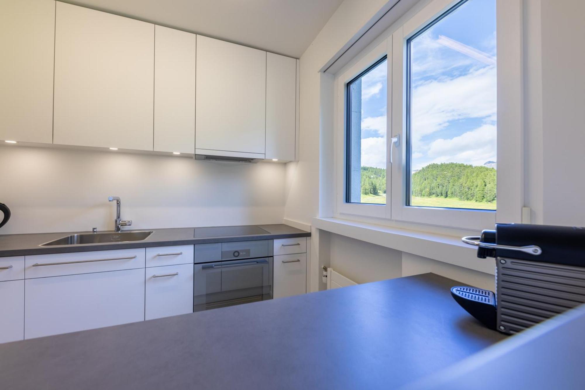 Cosy Apartment Facing Piz Rosatsch 圣莫里茨 外观 照片