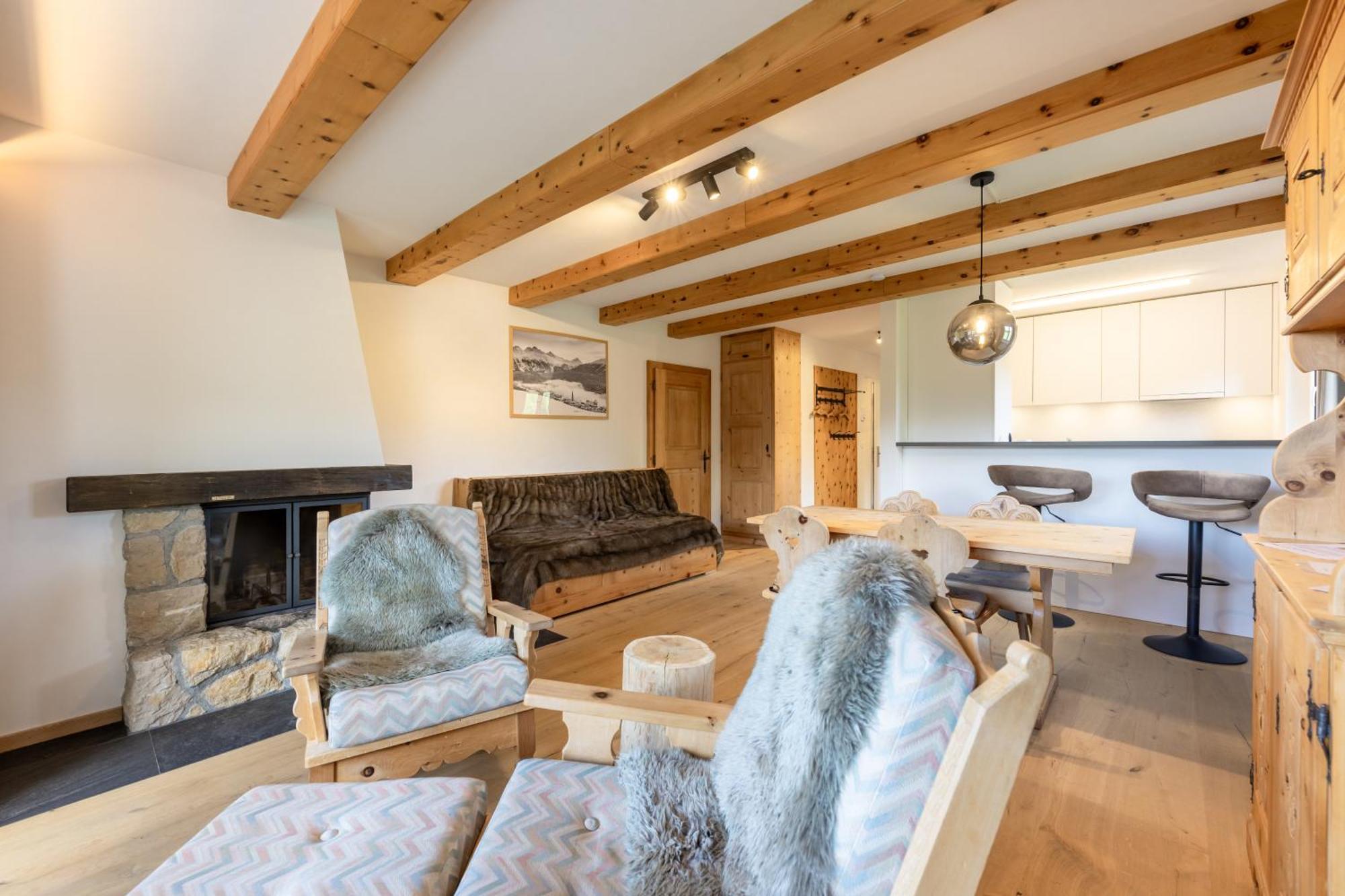 Cosy Apartment Facing Piz Rosatsch 圣莫里茨 外观 照片